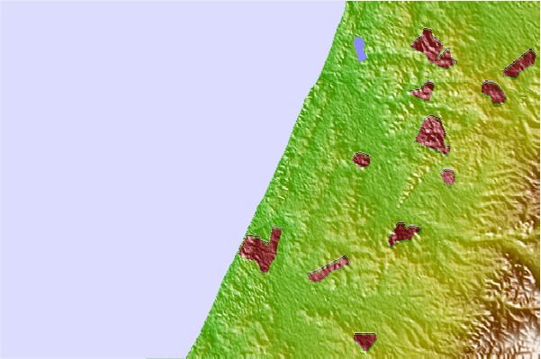 Surf spots located close to Hilton