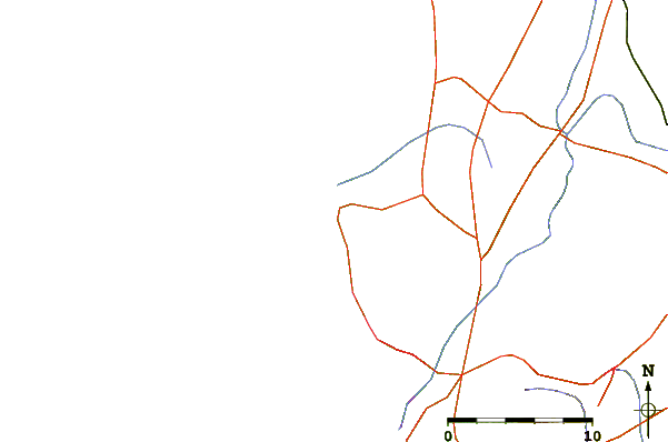 Roads and rivers around Holbaai