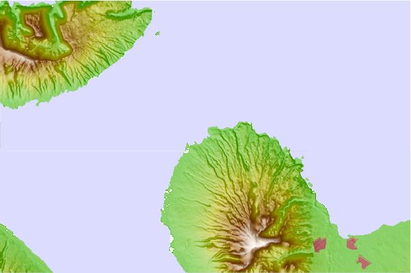 Surf spots located close to Honolua Bay