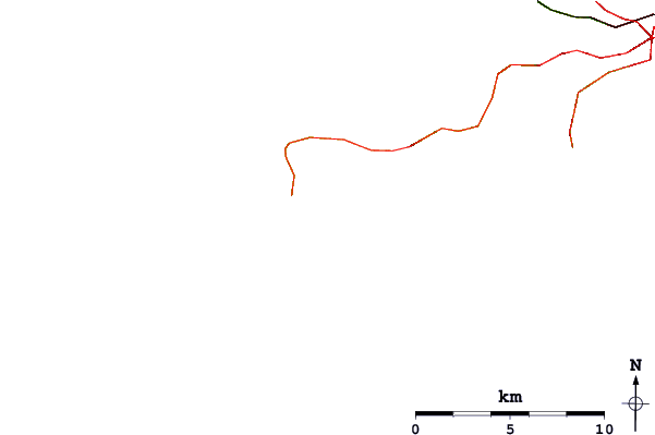 Roads and rivers around Horton