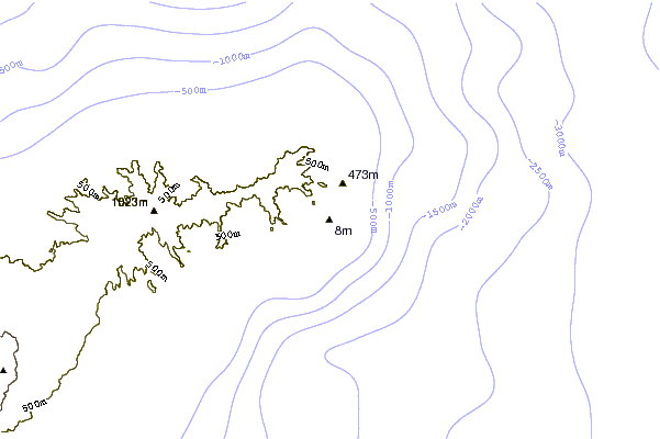 Shoreline around Igueste de San Andres