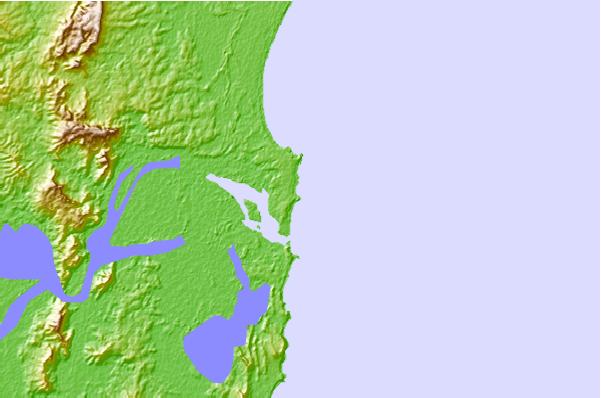 Surf spots located close to Iluka Bluff