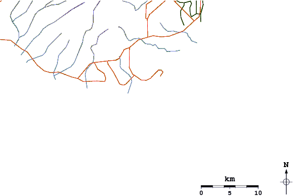 Roads and rivers around Inside Poipu