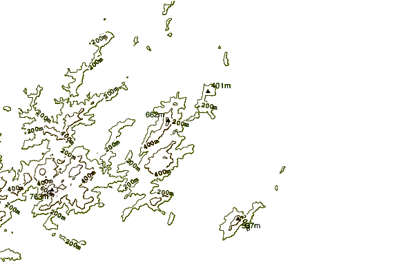 Shoreline around Itapema - Norte