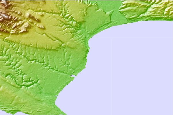 Surf spots located close to J-Bay