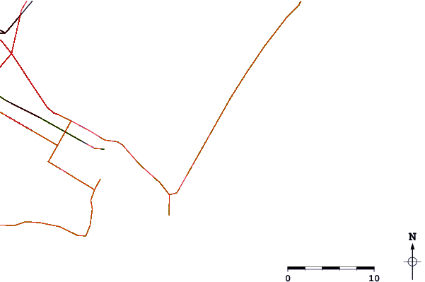 Roads and rivers around JP Luby Pier