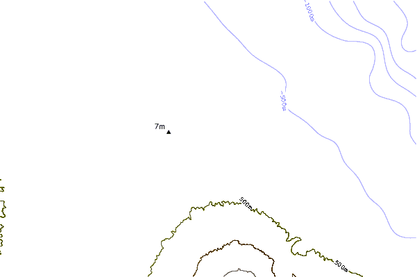Shoreline around Jaws