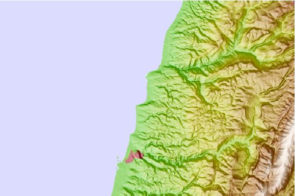 Surf spots located close to Jonas Beach or Jieh beach