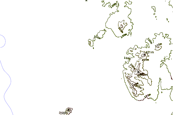 Shoreline around Kamer Van