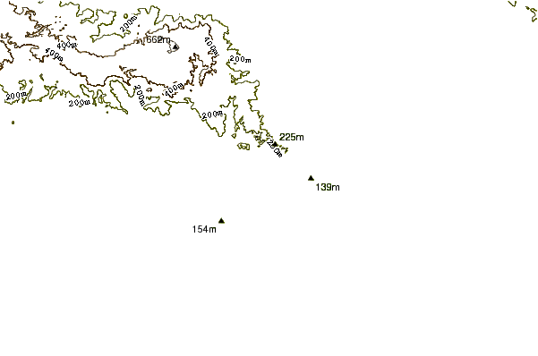 Shoreline around Karang Nini