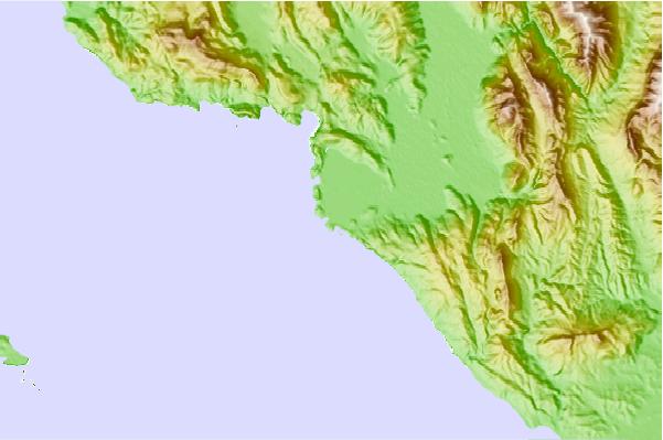 Surf spots located close to Kerentza