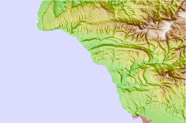 Surf spots located close to Killer Point