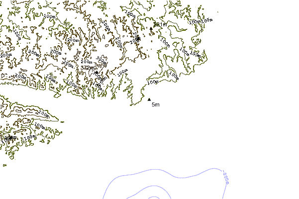 Shoreline around Kuminatu