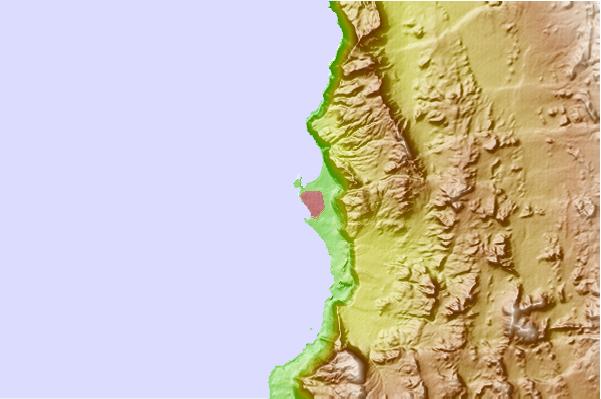 Surf spots located close to La Piscina
