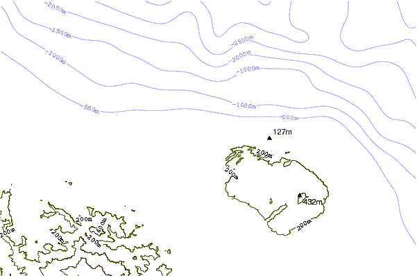 Shoreline around La Preciosa