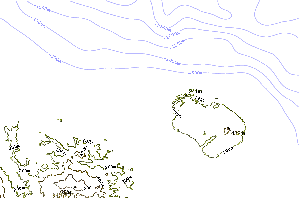 Shoreline around La Punta