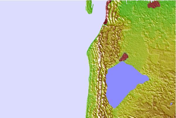 Surf spots located close to La Salie
