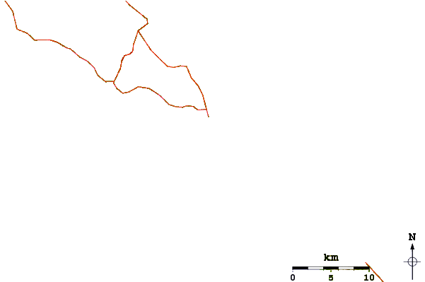 Roads and rivers around LancesLeft