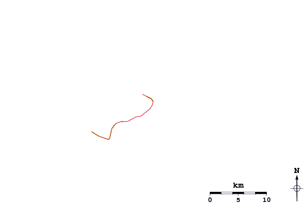 Roads and rivers around Laulii Tuai Lefts