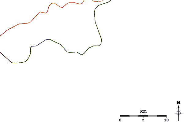 Roads and rivers around Lawrencetown Right Point