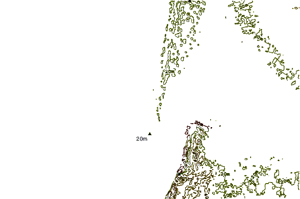 Shoreline around Le Cimetiere