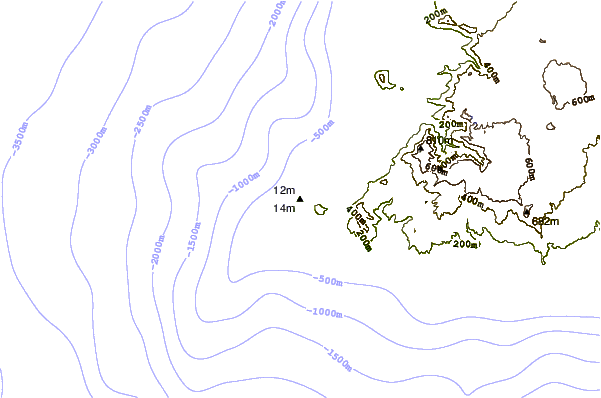 Shoreline around Le Morne