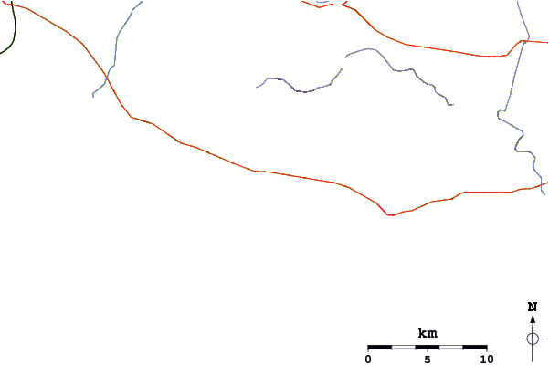 Roads and rivers around Leo Carillo State Beach
