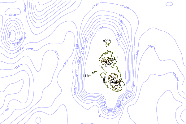 Shoreline around Lime Squash