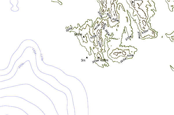 Shoreline around Little Bay
