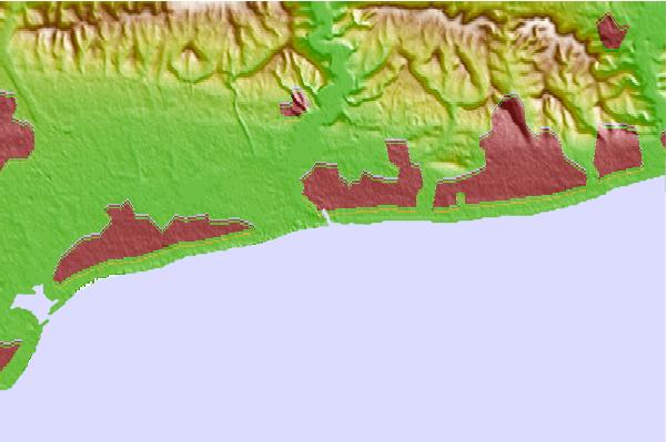 Surf spots located close to Littlehampton