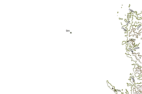 Shoreline around Long Beach Peninsula