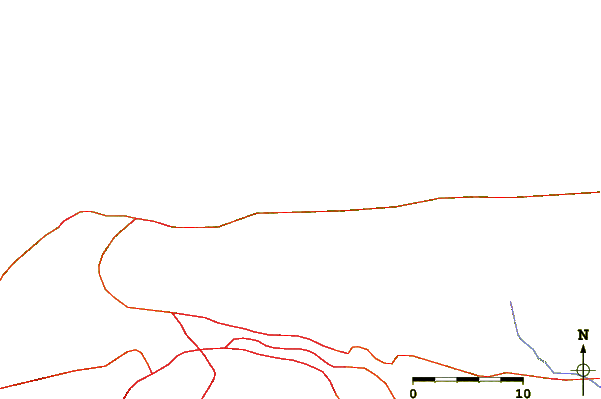 Roads and rivers around Los Cocos