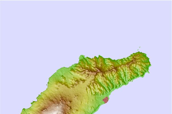 Surf spots located close to Los dos Hermanos