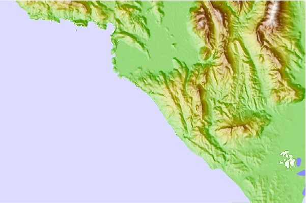 Surf spots located close to Loutsa