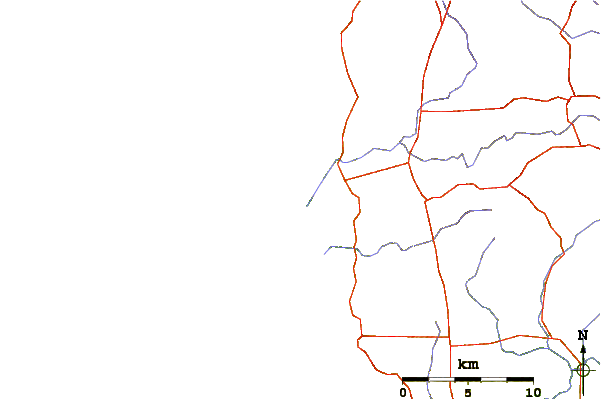Roads and rivers around Margaret River - South Side