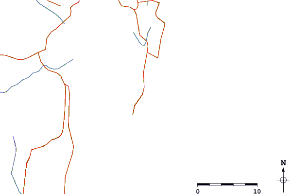 Roads and rivers around Matadeiro