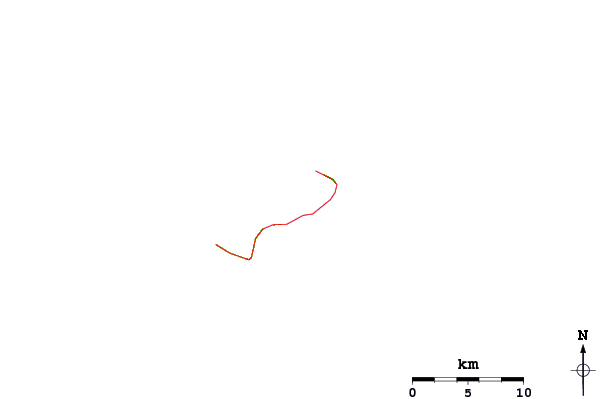 Roads and rivers around Matu'u