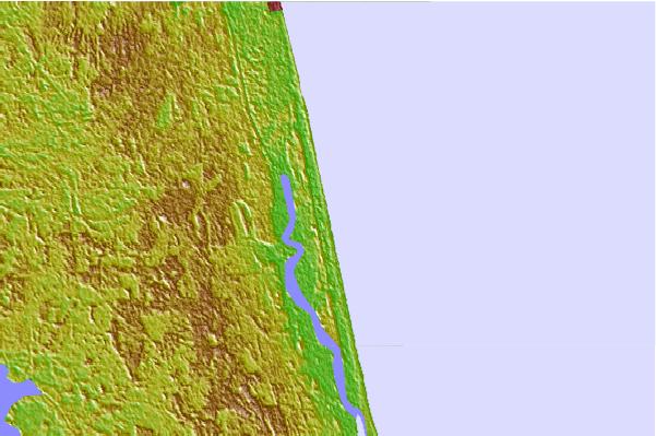 Surf spots located close to Middle Access