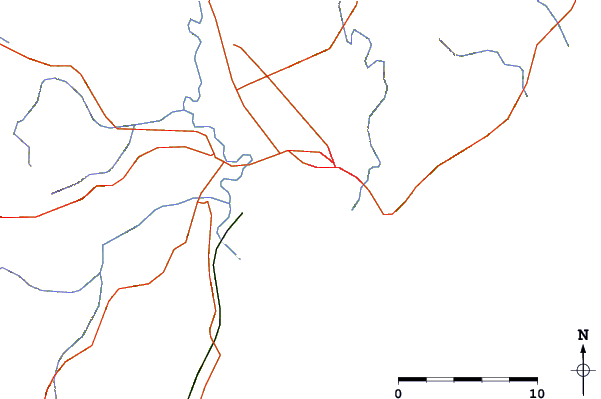 Roads and rivers around Midway Beach - Surf Club