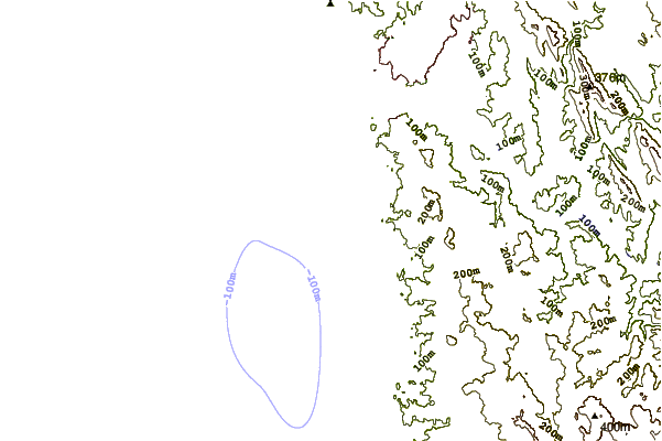 Shoreline around Miramar