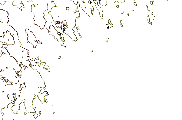 Shoreline around Moose