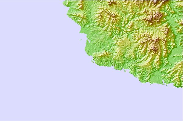 Surf spots located close to Natadola Beach