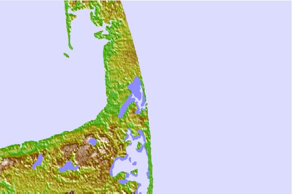 Surf spots located close to Nauset Beach