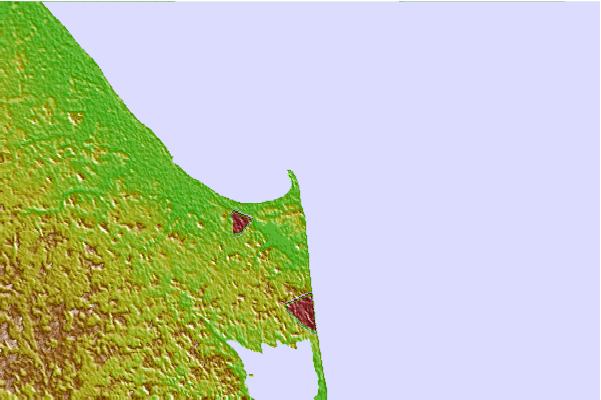 Surf spots located close to Naval Jetties