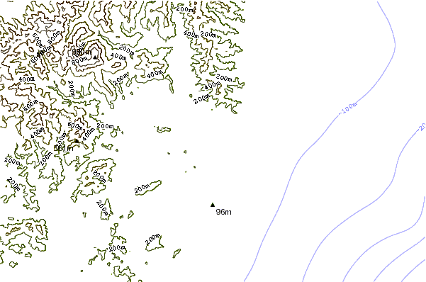 Shoreline around Nichinan