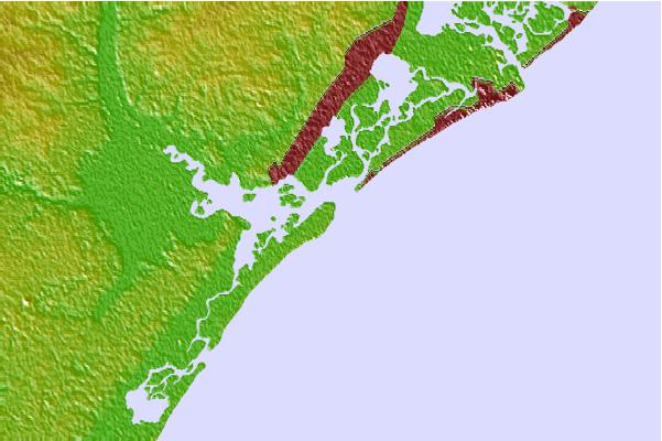 Surf spots located close to North Street