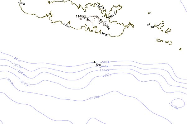 Shoreline around Nuusafee Island