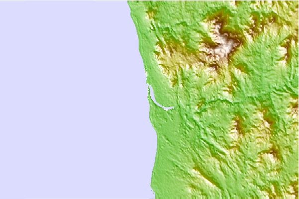 Surf spots located close to Ofir