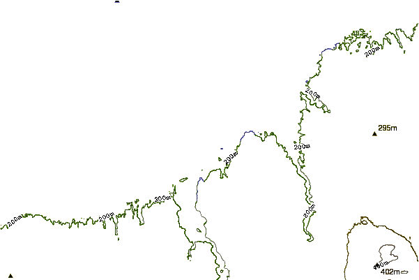 Shoreline around Ontonagon