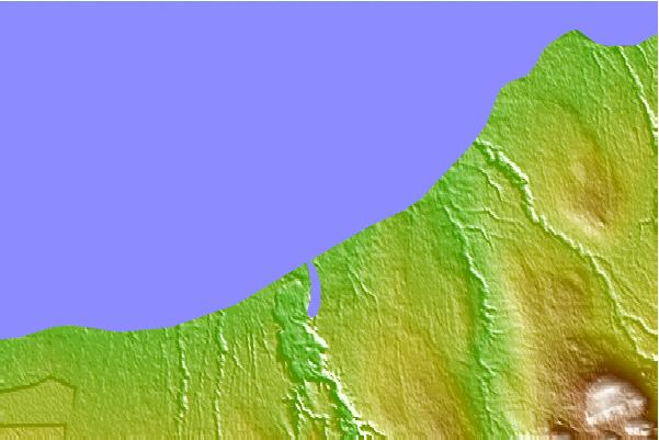 Surf spots located close to Ontonagon